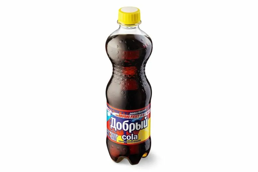 Добрый кола ледяной лимон 0.5